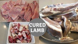 how to make toolo beef I Cured Lamb I Nanaaba's kitchen