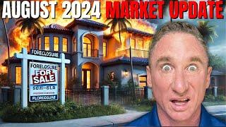 Florida Real Estate is COLLAPSING | August 2024 Florida Housing Market Update