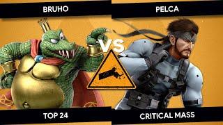 Critical Mass - Bruho (King K. Rool) vs. Pelca (Snake) - Top 24 Losers