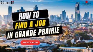 Alberta- JOBS  - Grande Prairie - Rural Renewal Stream -  How to find jobs in Rural Community .