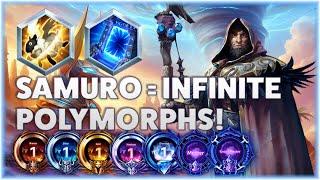 Medivh Polymorph - SAMURO = INFINITE POLYMORPHS! - B2GM Season 4 2024