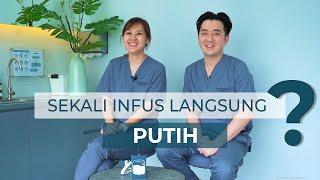 INFUS PEMUTIH YANG DIPAKAI PARA ARTIS ITU...