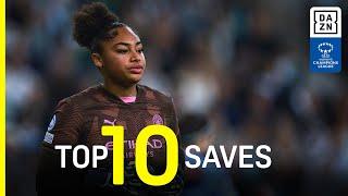 DAZN's Top 10 Saves From Matchday 3 Of The 2024-25 UEFA Women's Champions League