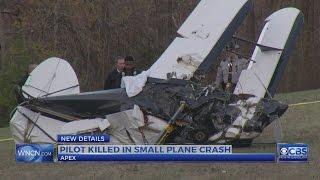 Cary pilot dies in Apex plane crash, officials say