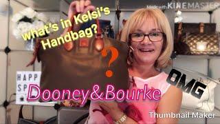 WHATS IN MY DAUGHTER-IN-LAWS HANDBAG ?? DOONEY&BOURKE