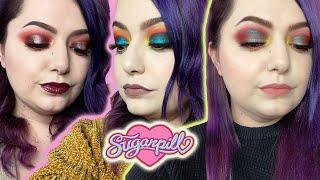 3 LOOKS USING THE SUGARPILL CAPSULE COLLECTION ORANGE EDITION PALETTE + FULL REVIEW | Raeann Haro