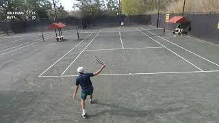 Practice Set vs. Former D1 Tennis Player