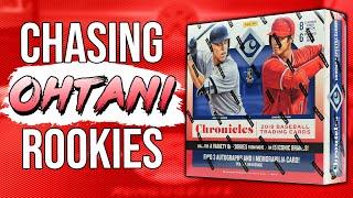 Chasing Shohei Ohtani Rookies!  |  $600 Box of 2018 Panini Chronicles Baseball 