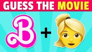 Can You Guess the MOVIE by Emoji?  | Mario, Sing 2, Barbie, The Little Mermaid 2023, Ruby Gillman