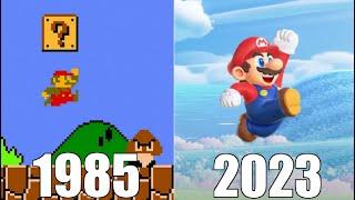 Evolution of Super Mario Bros. Games [1985-2023]