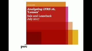 PwC's Analysing IFRS 16 Leases - 10. Sale and Leaseback