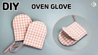 DIY How to make oven mitts / Oven Glove / free pattern / sewing tutorial [Tendersmile Handmade]