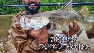 Fishing with the zman Diesel minnow for catching Barramundi, tips for beginners in Hindi