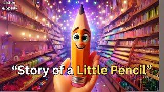 The Inspiring Story of a Little Pencil That Changed Everything!| learn english through story