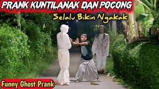 Kompilasi Prank Kuntilanak dan Pocong || Prank Lucu Bikin Ngakak || Ghost Prank Compilation