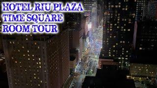 HOTEL RIU PLAZA TIME SQUARE NEW YORK CITY ROOM TOUR