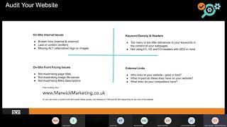 Member Masterclass Grow your business with Google by Marwick Marketing