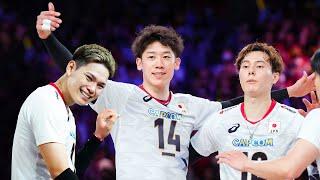 Japanese Volleyball Trio DESTROYED Iran in Men's VNL 2024 !!!