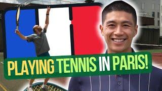 Coaching An Intermediate Tennis Player In Paris | TWD Ep 3 - Benjamin