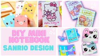 DIY Mini Notebook: Kawaii Sanrio Designs