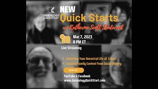 Genealogy Quick Start: NEW with Katherine Scott Studevant - Crime & Context