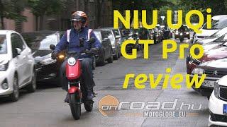 NIU UQi GT Pro review: a new style of the electric scooters - Onroad.bike