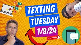 REI Convo Starting Text Script "Texting Tuesday" | Wake Up Real Estate Show 1/9/24