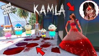 Franklin and Shinchan and his Friends Playing Chupan Chupai With Kamla Indian Ghost | GTAV AVENGERS