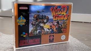 Wild Guns (Mint Condition) Unboxing ASMR - Super Nintendo