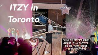 ITZY concert vlog: born to be in toronto, new nails, hot pot