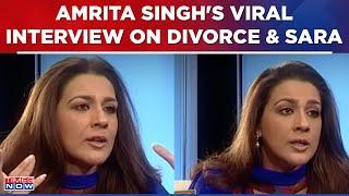 Amrita Singh Unfiltered On Divorce With Saif Ali Khan, Sara, Ibrahim & More |Zoom Flashback Archives