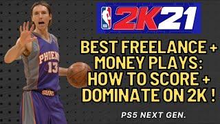 NBA 2K21 Best Playbook + Freelance Offense Tutorial NEXT GEN 2K21: Money Plays + Best Offense.