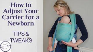 How to Adjust Your Carrier for a Newborn Baby | Meh Dai Tips | CAIRIS