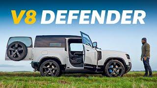 NEW Land Rover Defender 90 V8 Review: Why This Car Makes NO Sense | 4K