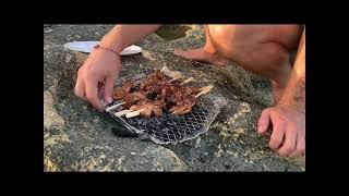 Auswandern nach Malta/Gozo | Yakitori Spieße am Meer 