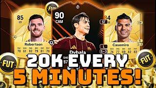 2K EVERY 60 SECONDS!  Best EA FC 25 Trading Method (EA FC 25 Sniping Filters & Bulk bidding)