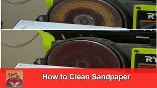 How to Clean Sandpaper | Make it Last Longer