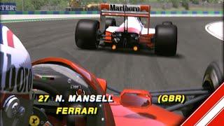 Mansell’s Ferrari Charge at Hungaroring '89