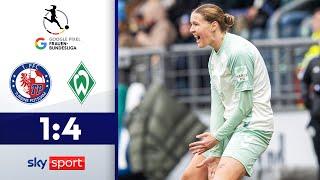 Mühlhaus führt Bremerinnnen zum Sieg! | 1. FFC Turbine Potsdam - SV Werder Bremen | Highlights