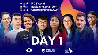 Day 1 | FIDE World Rapid and Blitz Team Championships