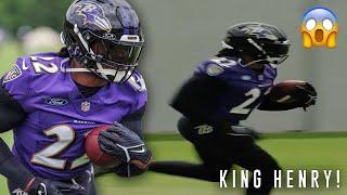 Derrick Henry  *FIRST LOOK* Highlights @ Ravens OTA's 