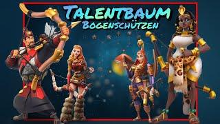 Rise of Kingdoms ~ Talentbaum ~ Bogenschützen