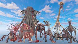 Zoochosis Animal & Monster Height Comparison in 3D Animation | Realistic World Data