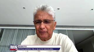 Bebeto se emociona ao recordar da Copa de 94: "Sensação de dever cumprido"