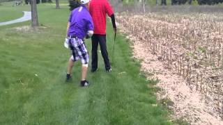 Mack golf league snake prank