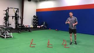 Continuous Lateral High Hurdle Jump