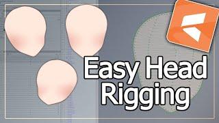 [Live2D Tutorial] Fast and Easy Face and Head XY Rigging for VTubers