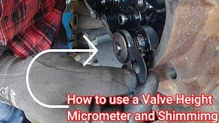 How to Use a Valve Spring Height Micrometer and Shimming