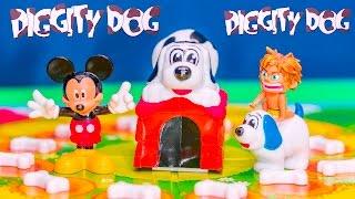 Playing Diggity Dog with Mickey Mouse and Good Dinosaur Spot