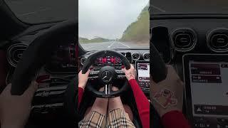 the acceleration is fast and the chassis is stable #car #mercedes #luxury #shorts #youtubeshorts